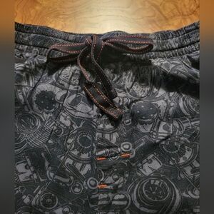 Robert Graham Black and Orange Joggers